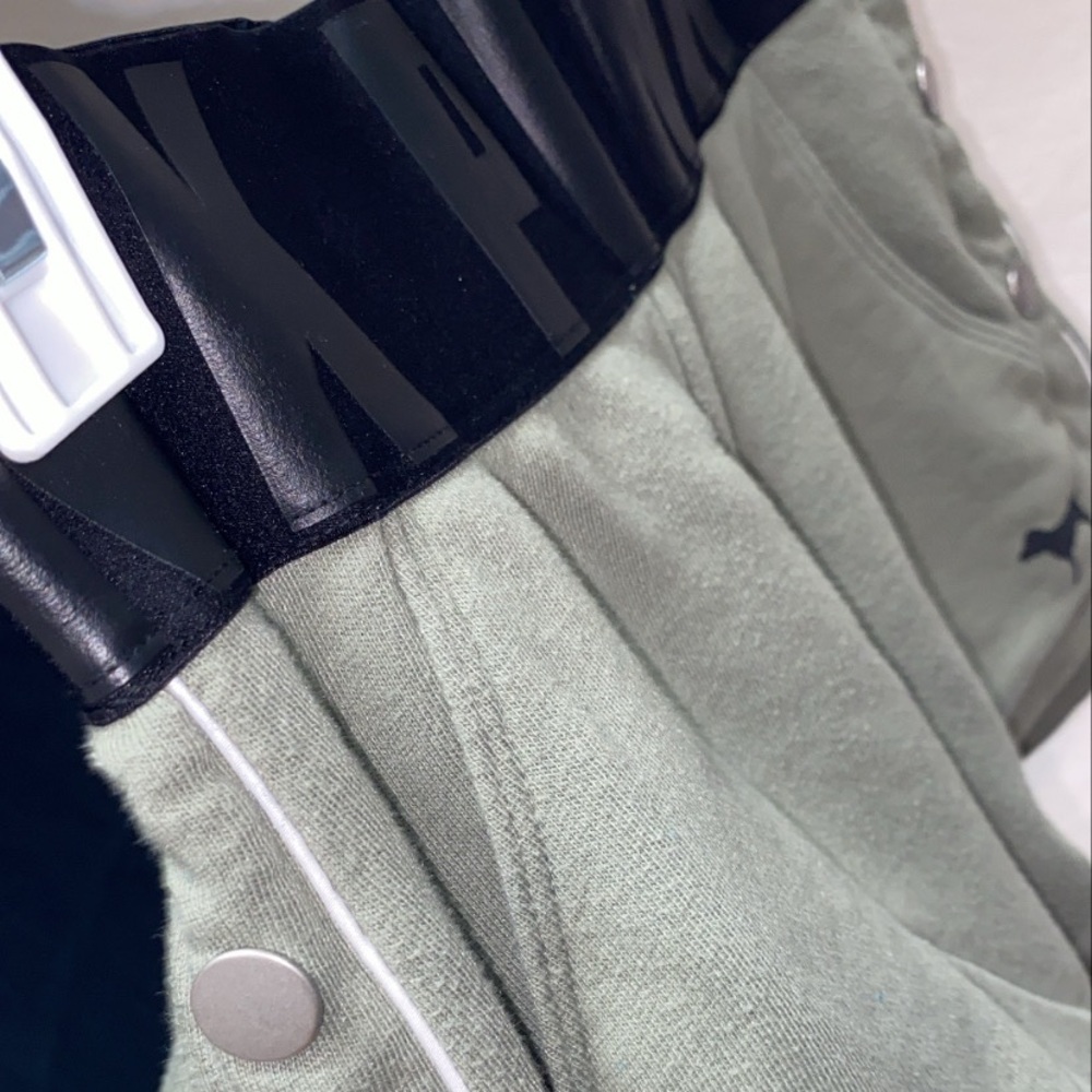 PINK VS cotton logo banded shorts